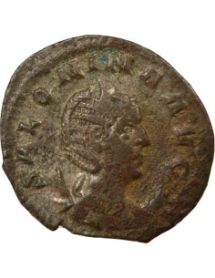 Rome Empire Salonine Pietas 1 antoninien Billon 257-258 R Rome 2