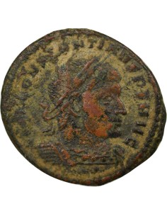 Rome Empire Constantin Ier Sol 1 nummus Cuivre 316-317 R Rome 2