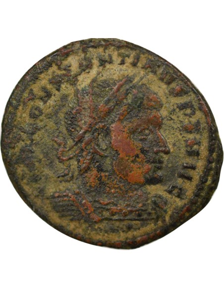 Rome Empire Constantin Ier Sol 1 nummus Cuivre 316-317 R Rome