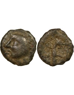 Gaule A la Tête Chauve 1 potin Potin Ier siècle Av JC