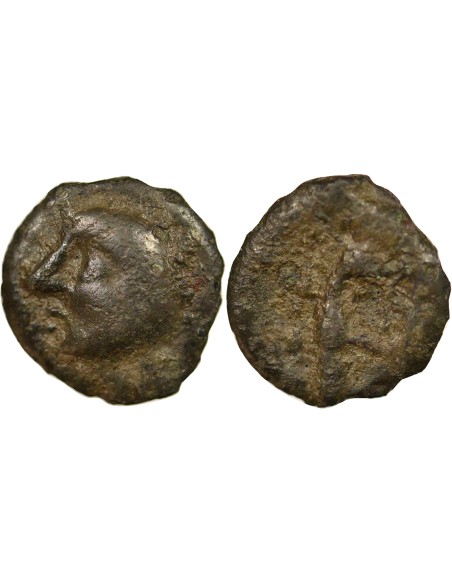 Gaule A la Tête Chauve 1 potin Potin Ier siècle Av JC