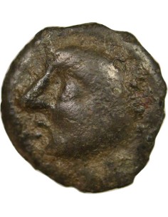 Gaule A la Tête Chauve 1 potin Potin Ier siècle Av JC 2