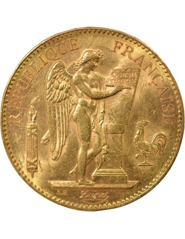 100 Francs Or Génie 1906 A Paris - Pièce Française