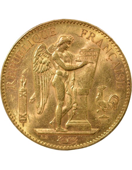 100 Francs Or Génie 1906 A Paris - Pièce Française