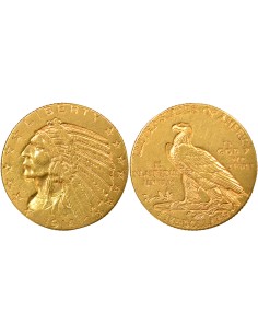 Etats Unis d'Amérique Tête d'Indien 10 dollars Or 1909 D Denver