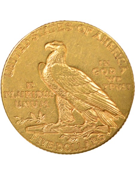 Etats Unis d'Amérique Tête d'Indien 10 dollars Or 1909 D Denver