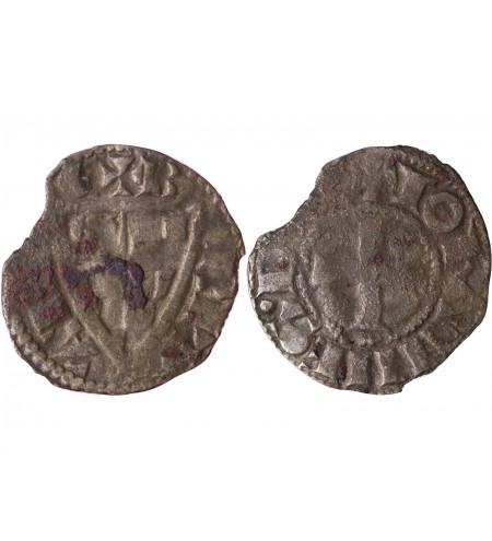 DUCHE DE BRETAGNE, JEAN Ier LE ROUX - DENIER VANNES