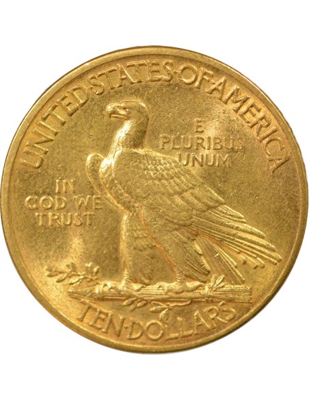 Etats Unis d'Amérique Tête d'Indien 10 dollars Or 1913 Philadelphie