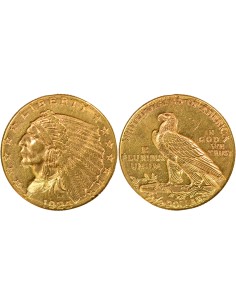 Etats Unis d'Amérique Tête D'Indien 10 dollars Or 1925 D Denver