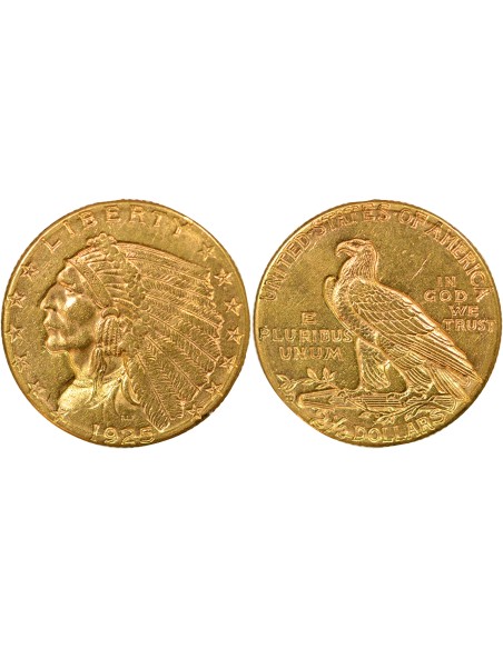 Etats Unis d'Amérique Tête D'Indien 10 dollars Or 1925 D Denver