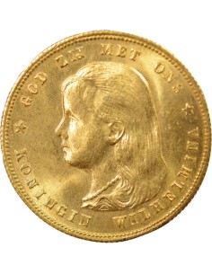 Pays-Bas Wilhelmina I 10 florins Or 1897 Utrecht 2