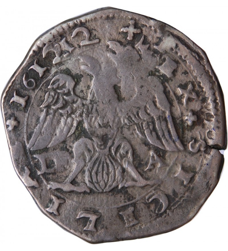 ITALIE, NAPLES, PHILIPPE II - 4 TARI ARGENT MESSINE