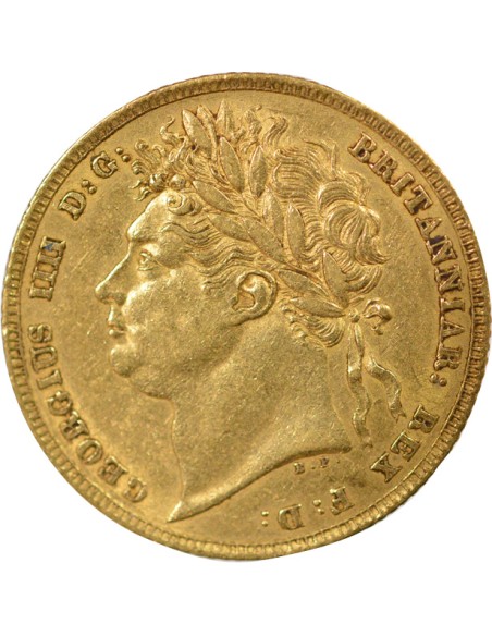 Roi de Grande-Bretagne et d´Irlande 1 souverain Or 1823 Londres