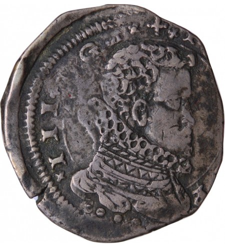 ITALIE, NAPLES, PHILIPPE II - 4 TARI ARGENT MESSINE