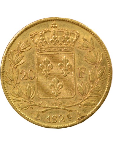Louis XVIII Louis XVIII - 20 Gold Francs