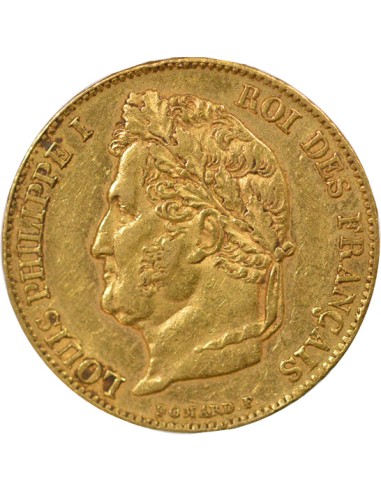 Louis-Philippe Ier 20 francs Or 1840 A - Paris