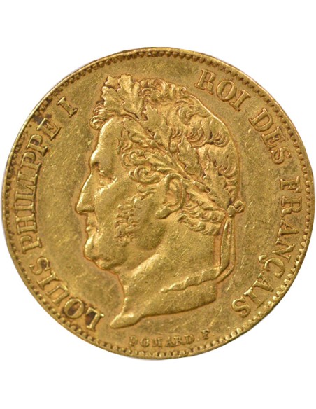 Louis-Philippe Ier 20 francs Or 1840 A - Paris