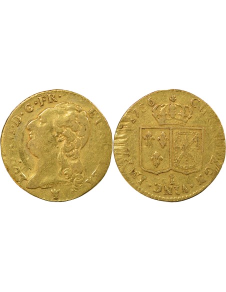 Louis XVI A la Tête nue 1 louis d'or Or 1786 I Limoges