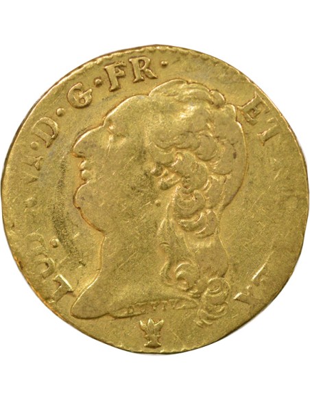 Louis XVI A la Tête nue 1 louis d'or Or 1786 I Limoges