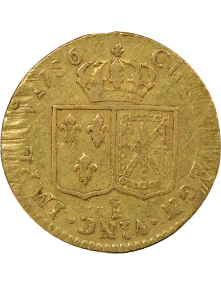 Louis XVI A la Tête nue 1 louis d'or Or 1786 I Limoges