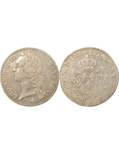 Louis XV Au Bandeau 1 ecu Argent 1769 A - Paris