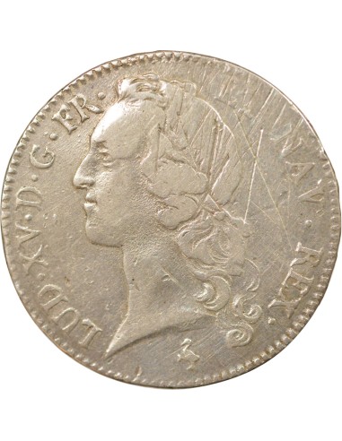 Louis XV Au Bandeau 1 ecu Argent 1769 A - Paris