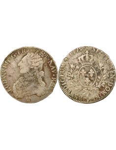 Louis XVI Aux Rameaux d'Olivier 1 ecu Argent 1779 I Limoges