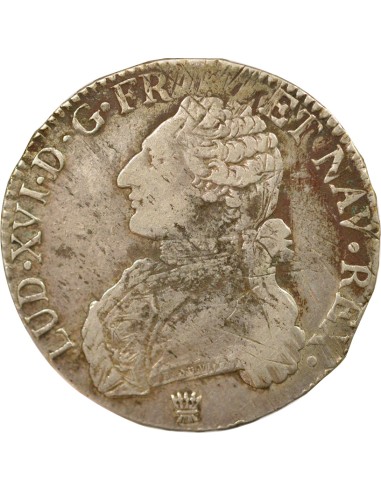 Louis XVI Aux Rameaux d'Olivier 1 ecu Argent 1779 I Limoges