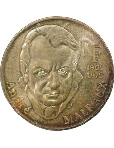 André Malraux 100 francs Argent 1997 Pessac 2