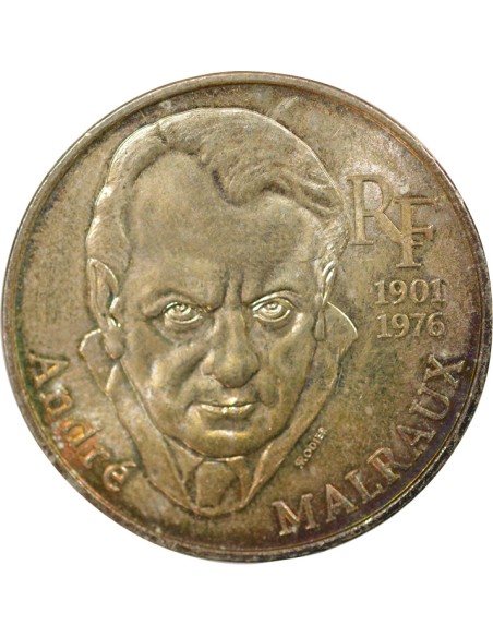 André Malraux 100 francs Argent 1997 Pessac