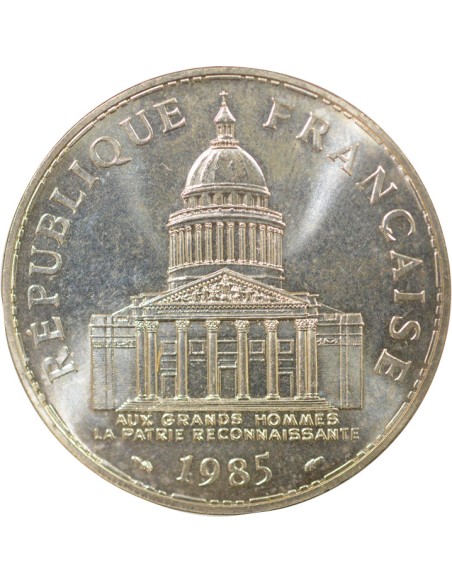Panthéon 100 francs Argent 1985 Pessac