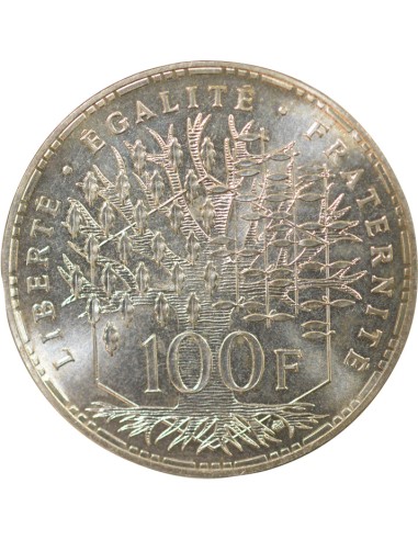 Panthéon 100 francs Argent 1985 Pessac