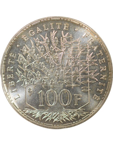 Panthéon 100 francs Argent 1985 Pessac