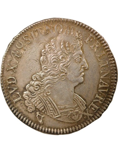 réformé 1/2 ecu Argent 1701 I Limoges