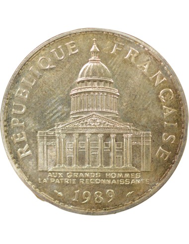 Panthéon 100 francs Argent 1989 Pessac