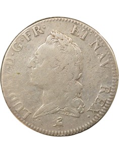 Louis XV A la Vieille Tête 1 ecu Argent 1774 A - Paris 2