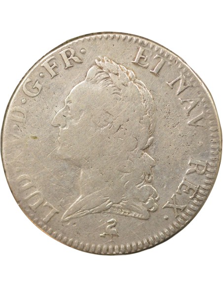 Louis XV A la Vieille Tête 1 ecu Argent 1774 A - Paris