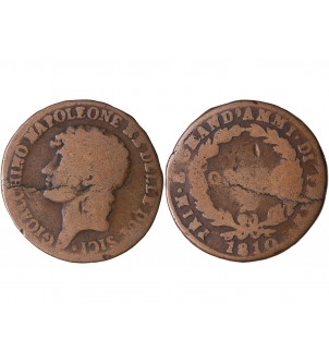 ITALIE, JOACHIM MURAT - 2 GRANI 1810 NAPLES 2