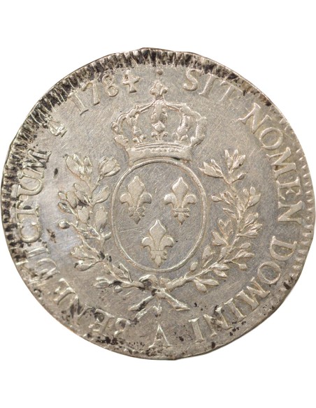 Louis XVI aux Rameaux d'Olivier 1 ecu Argent 1784 A - Paris