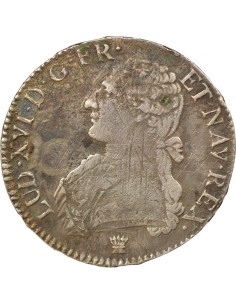 Louis XVI Aux Rameaux d'Olivier 1 ecu Argent 1790 I Limoges 2