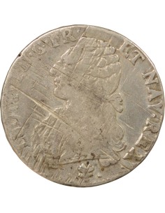 Louis XVI Aux Rameaux d'Olivier 1 ecu Argent 1788 L Bayonne 2