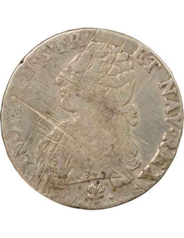 Louis XVI Aux Rameaux d'Olivier 1 ecu Argent 1788 L Bayonne