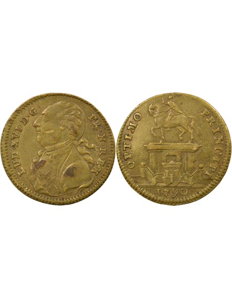 Louis XIV Ville de Bordeaux 1 jeton Laiton 1790