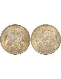 Etats Unis d'Amérique Morgan 1 Dollar Argent 1921 Philadelphie