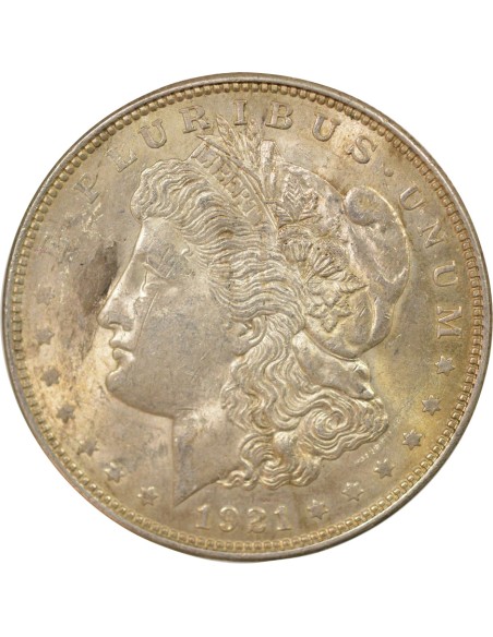 Etats Unis d'Amérique Morgan 1 Dollar Argent 1921 Philadelphie