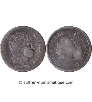 ITALIE, JOACHIM MURAT - 2 LIRE 1813