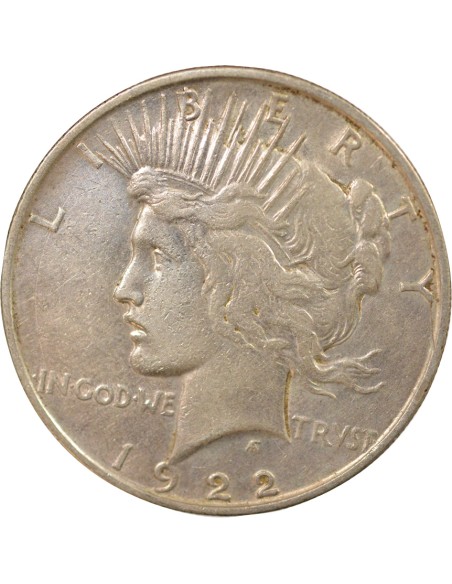 USA Peace Dollar 1 Dollar Argent 1922 D Denver