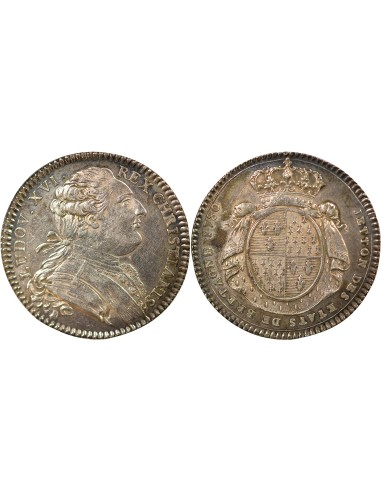 Louis XVI Etats de Bretagne Argent 1780