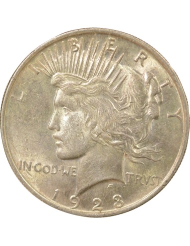 Peace Dollar Argent 1923 Philadelphie - Description Détaillée