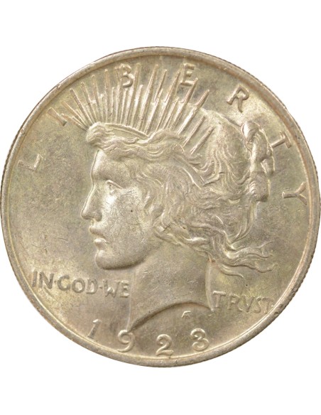Peace Dollar Argent 1923 Philadelphie - Description Détaillée